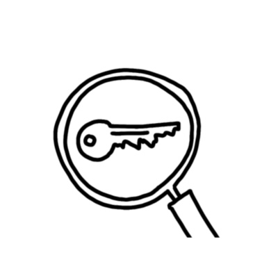 algemene symbolen combineren probleem oplossen sleutel zoeken oplossing zoeken icon icoon tekening