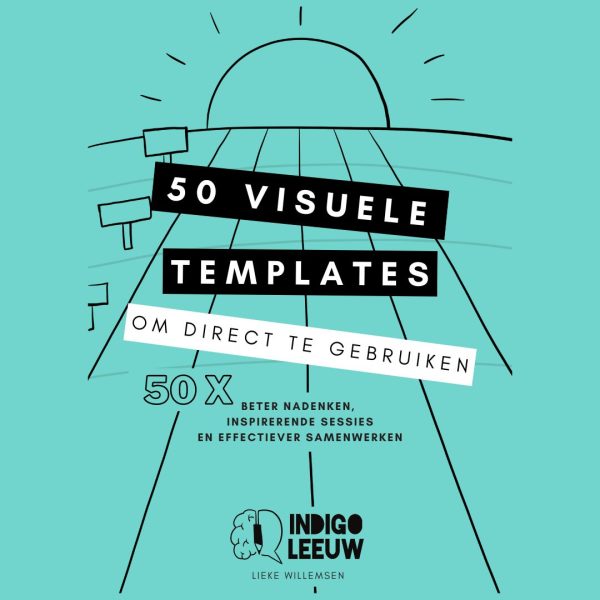 50 visuele templates om direct te gebruiken - Indigo Leeuw - ebook